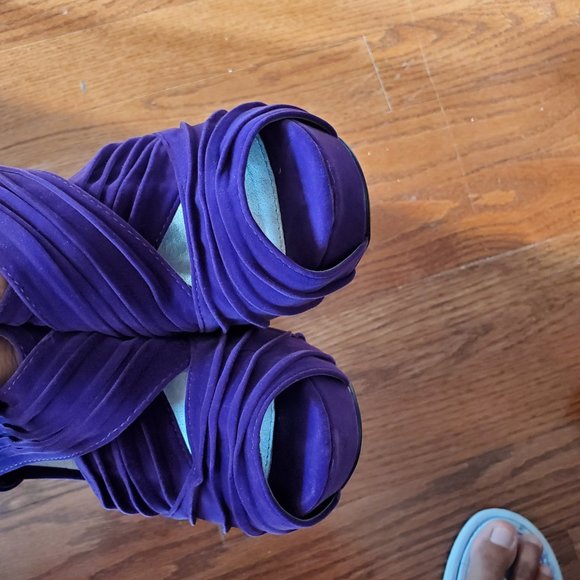 Deb Purple Heels - Picture 9 of 10